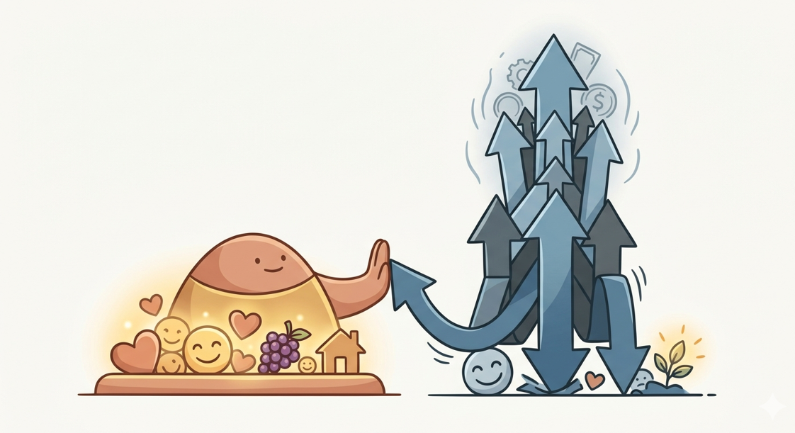 Seni Berkata "Cukup": Membatasi Ambisi agar Tidak Menggerogoti Kebahagiaan yang Sudah Ada di Tangan